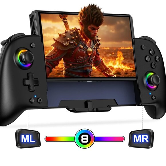 Gammeefy Switch Controller, Wireless Switch Controller for Nintendo Switch/OLED